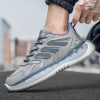 Men's Shoes Summer Popcorn Flying Woven Breathable Soft Sole Running Sneakers Men's Casual All-match Dad Trend Shoes