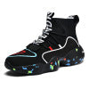 Dad Shoes High-Top Men's Ins Harajuku Korean Version Flying Knitted Socks Couple Models Men's Casual Sports Running Shoes